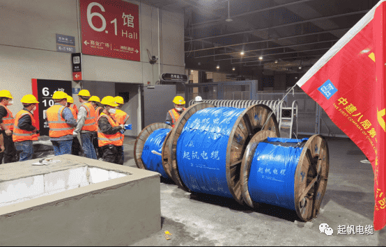 起帆電纜馳援上?？挂呶镔Y